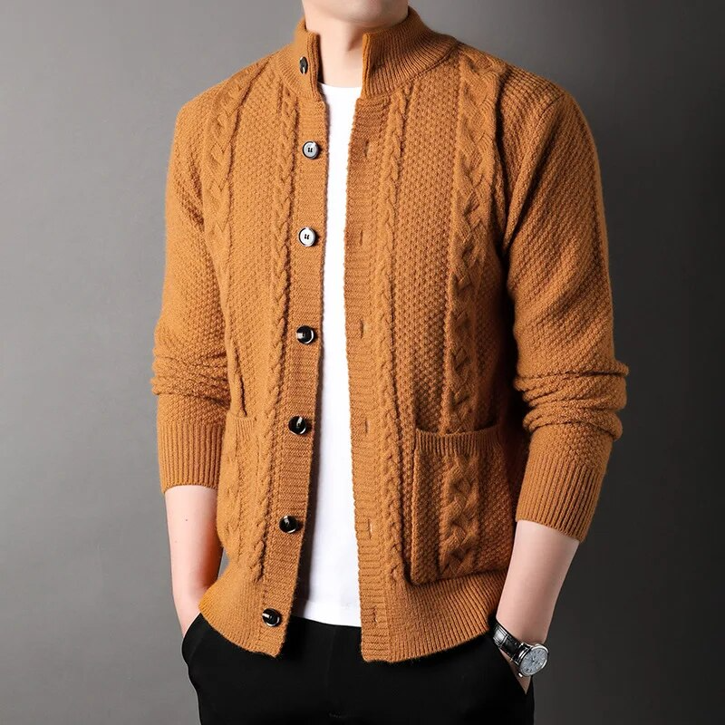 Varsity Knit Cardigan