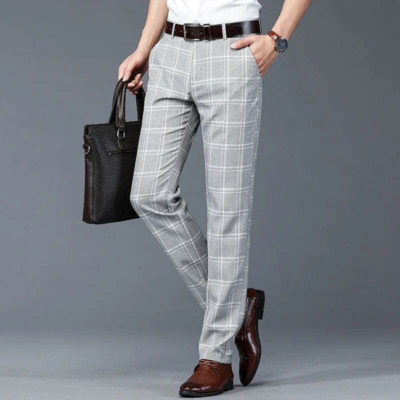 Manhattan Plaid Trousers