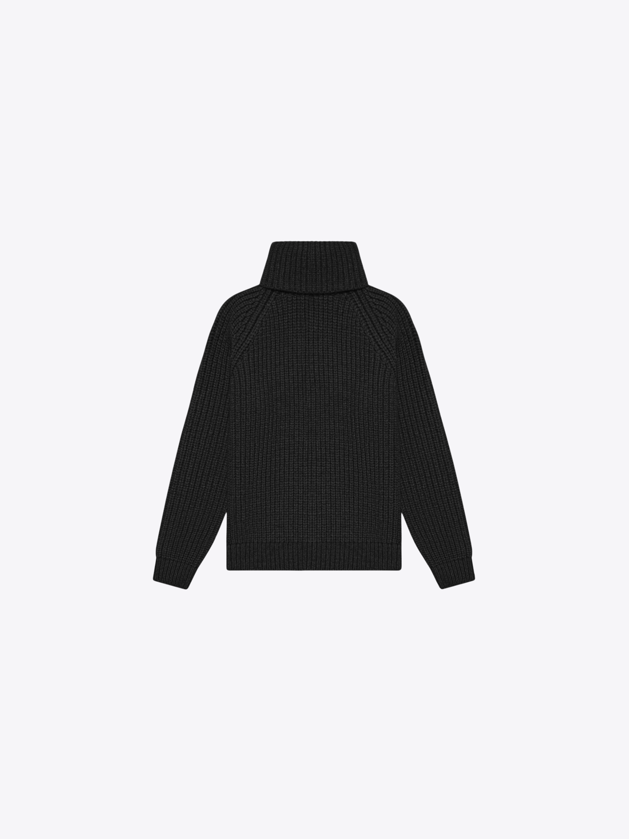 Santoni Turtleneck Jumper Black