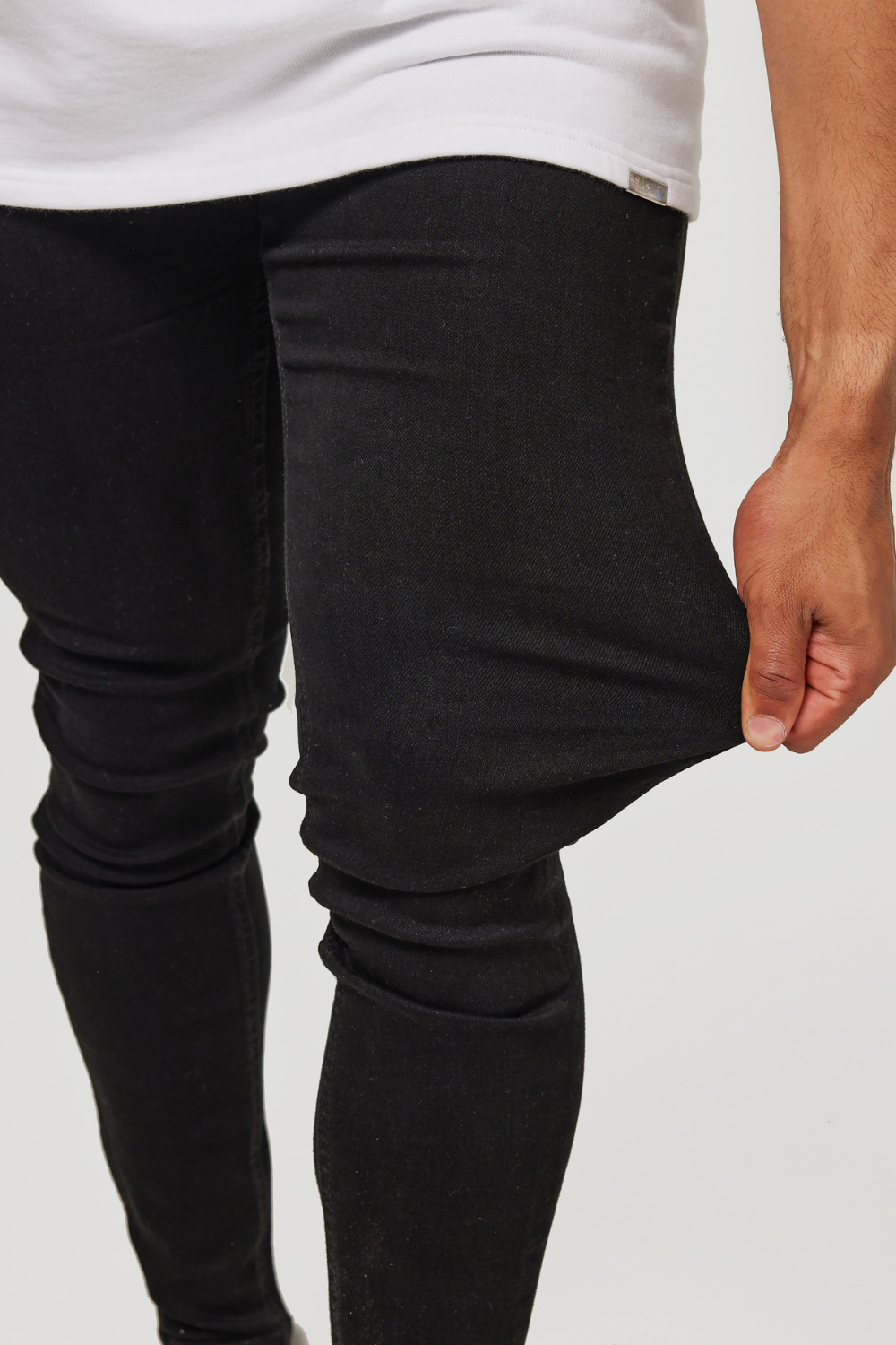 Stretch Fit Black Jeans