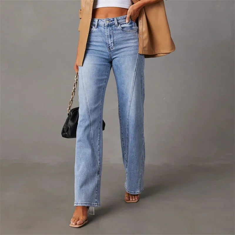 Flared Denim Jeans