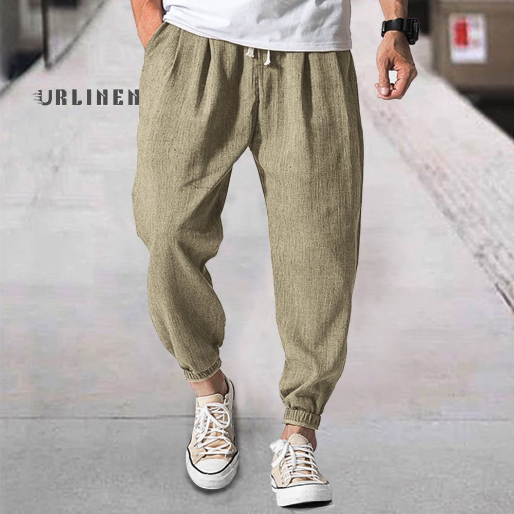 Linen Casual Harem Pants