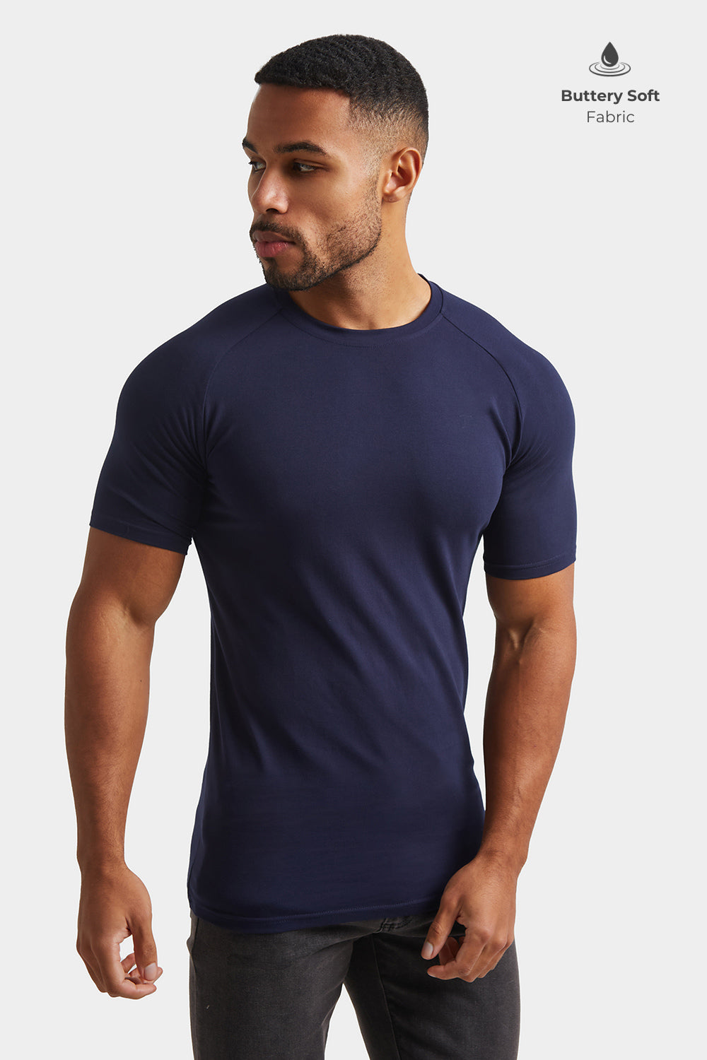 Hercules Muscle Fit T-Shirt Navy