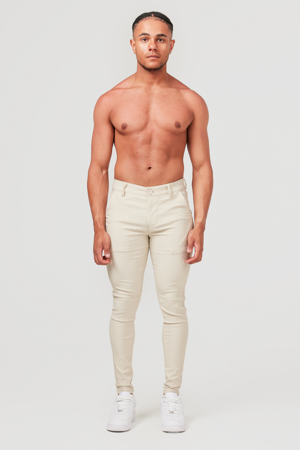 Stretch-Fit Chino Sand