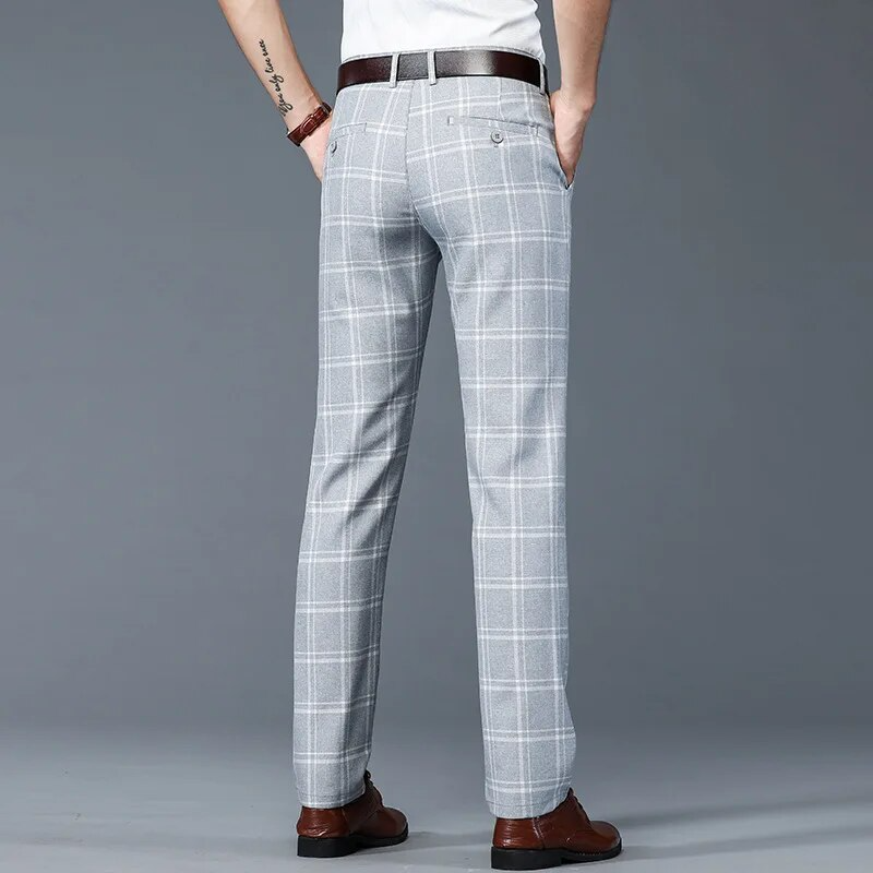 Manhattan Plaid Trousers