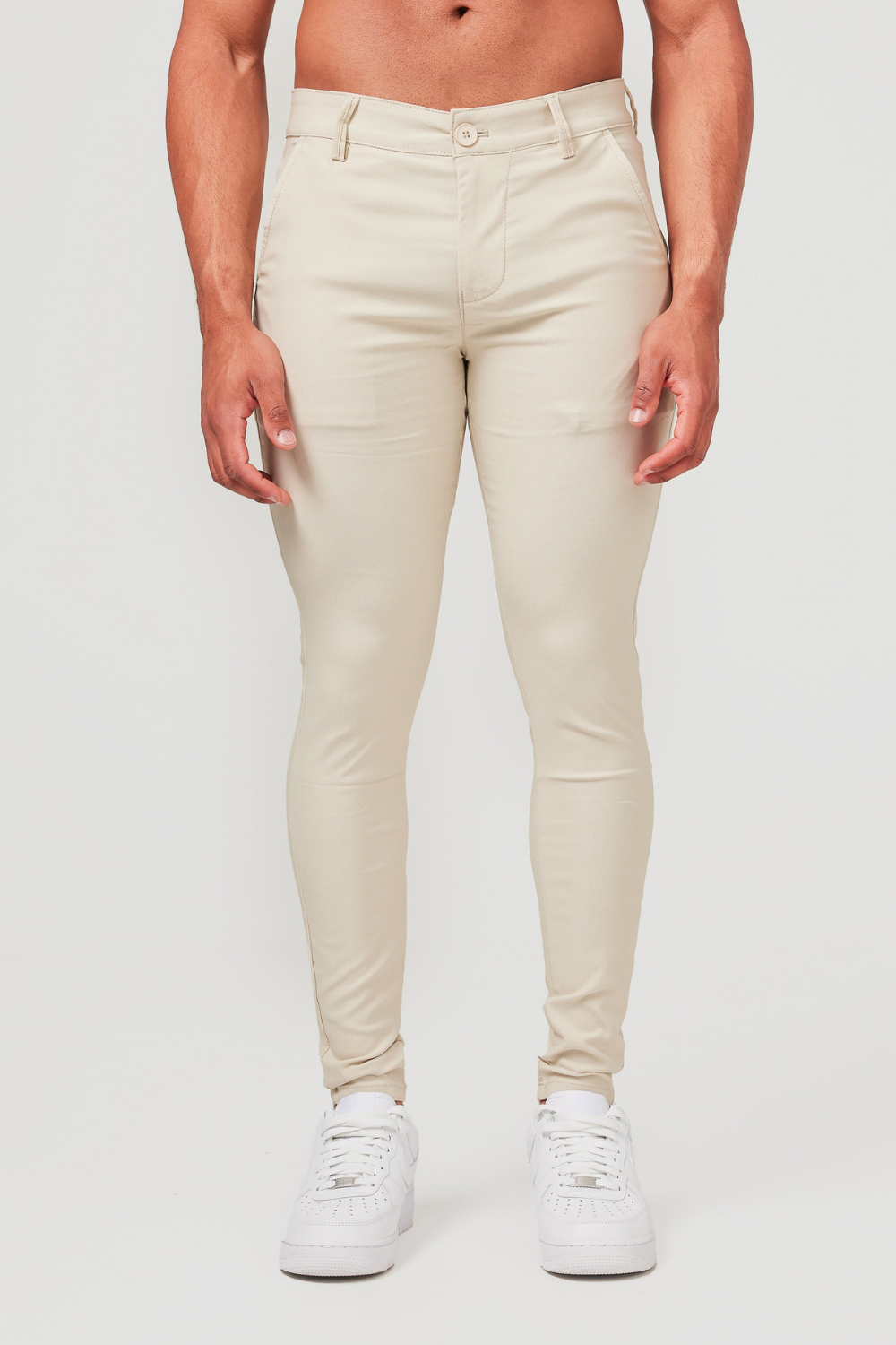 Stretch-Fit Chino Sand