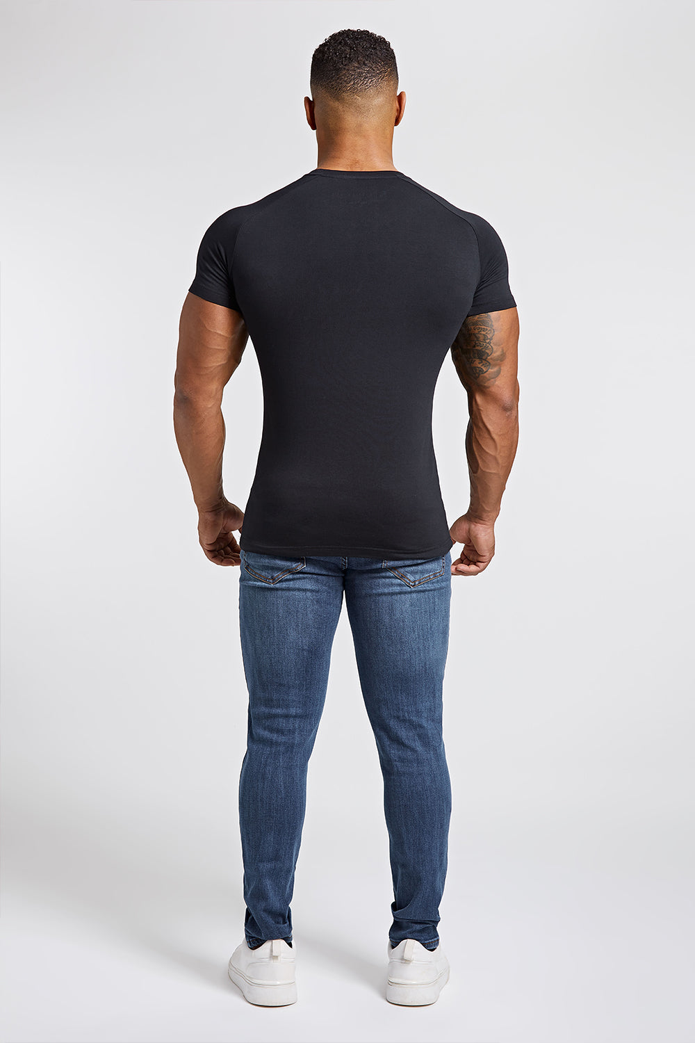 Hercules Muscle Fit T-Shirt Black