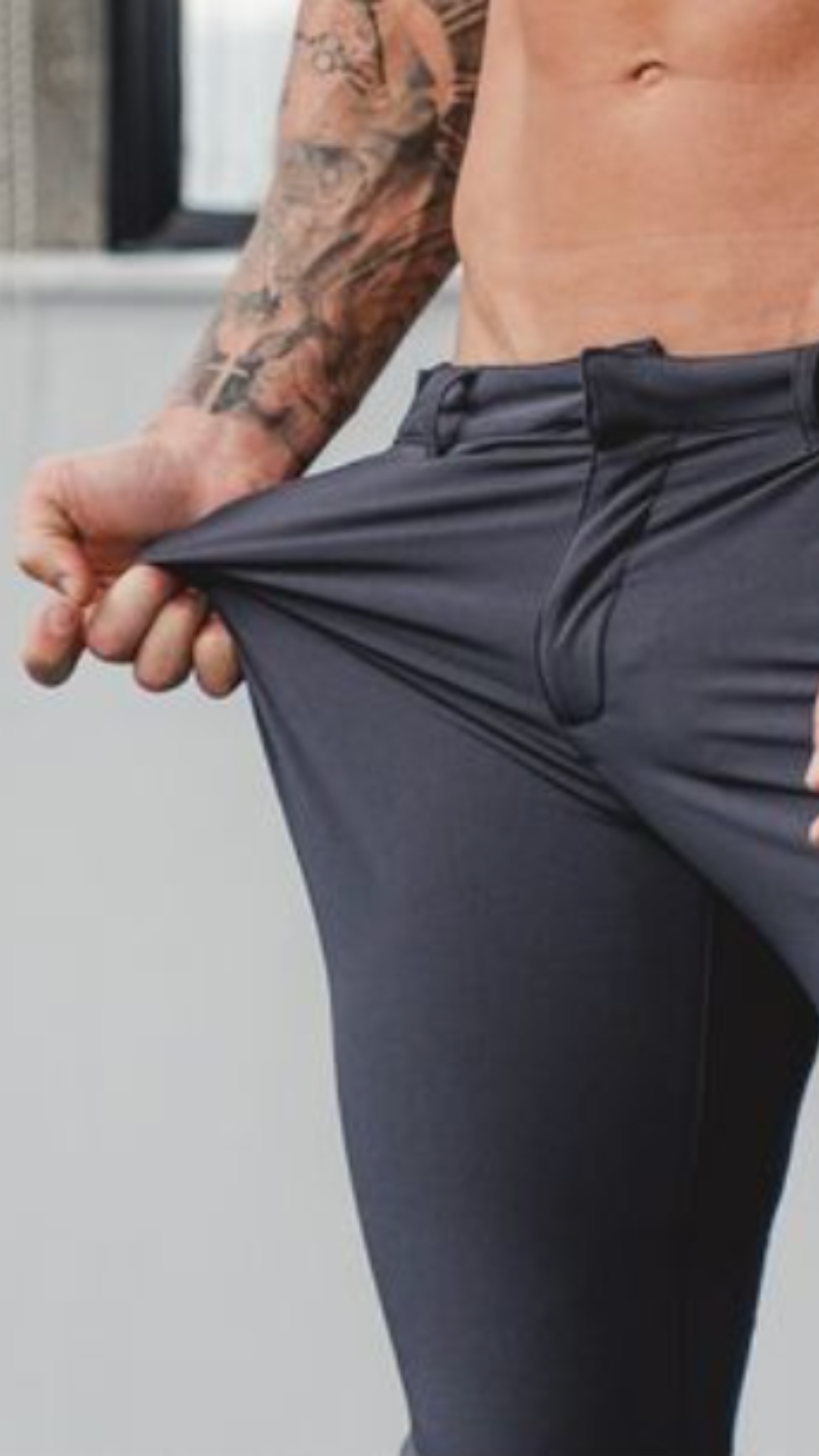 Stretch-Fit Tech Pants Graphite