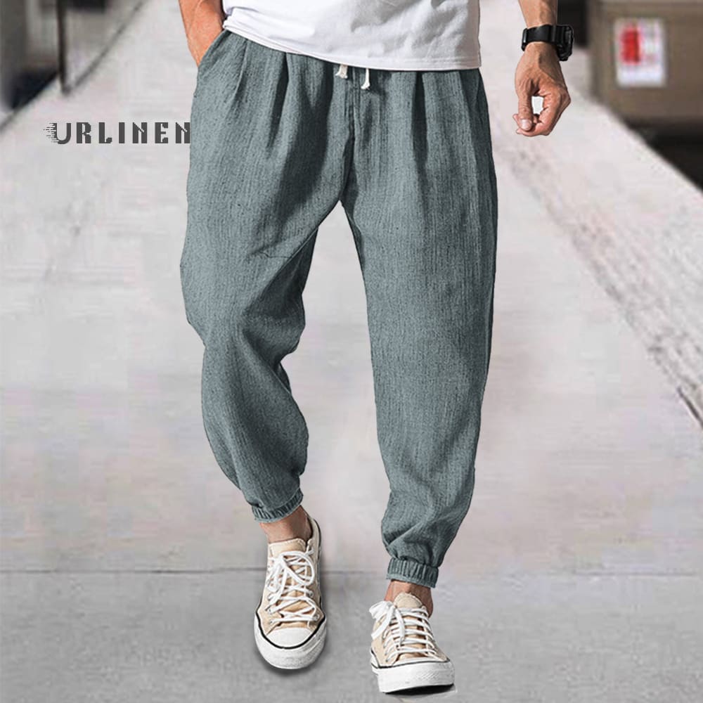 Linen Casual Harem Pants