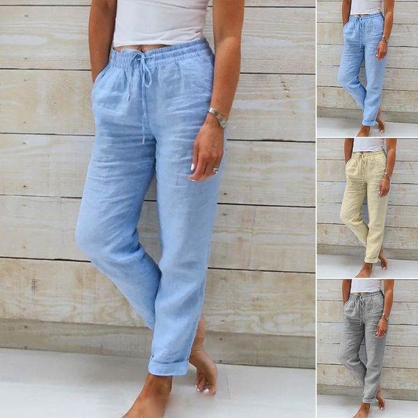 Cotton-linen Comfort Pants