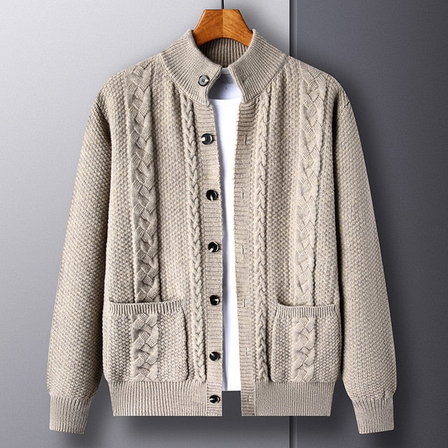 Varsity Knit Cardigan