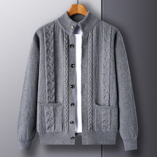 Varsity Knit Cardigan