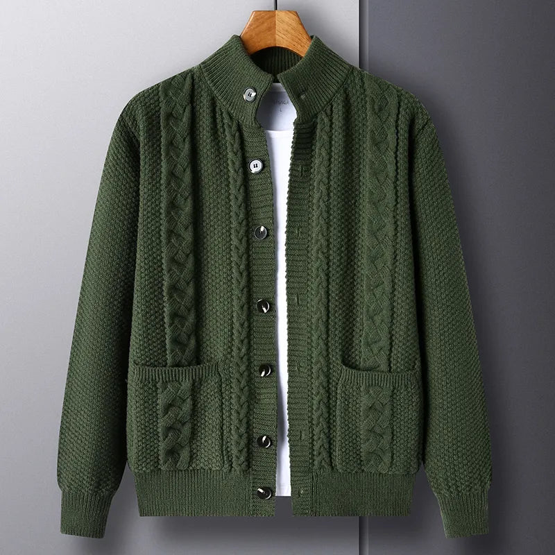 Varsity Knit Cardigan