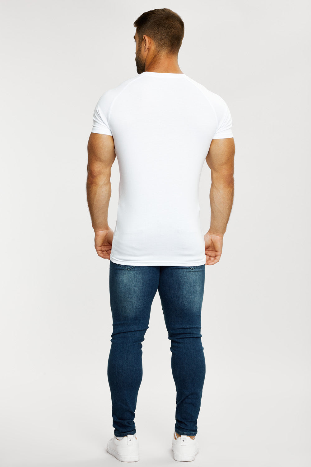 Hercules Muscle Fit T-Shirt White