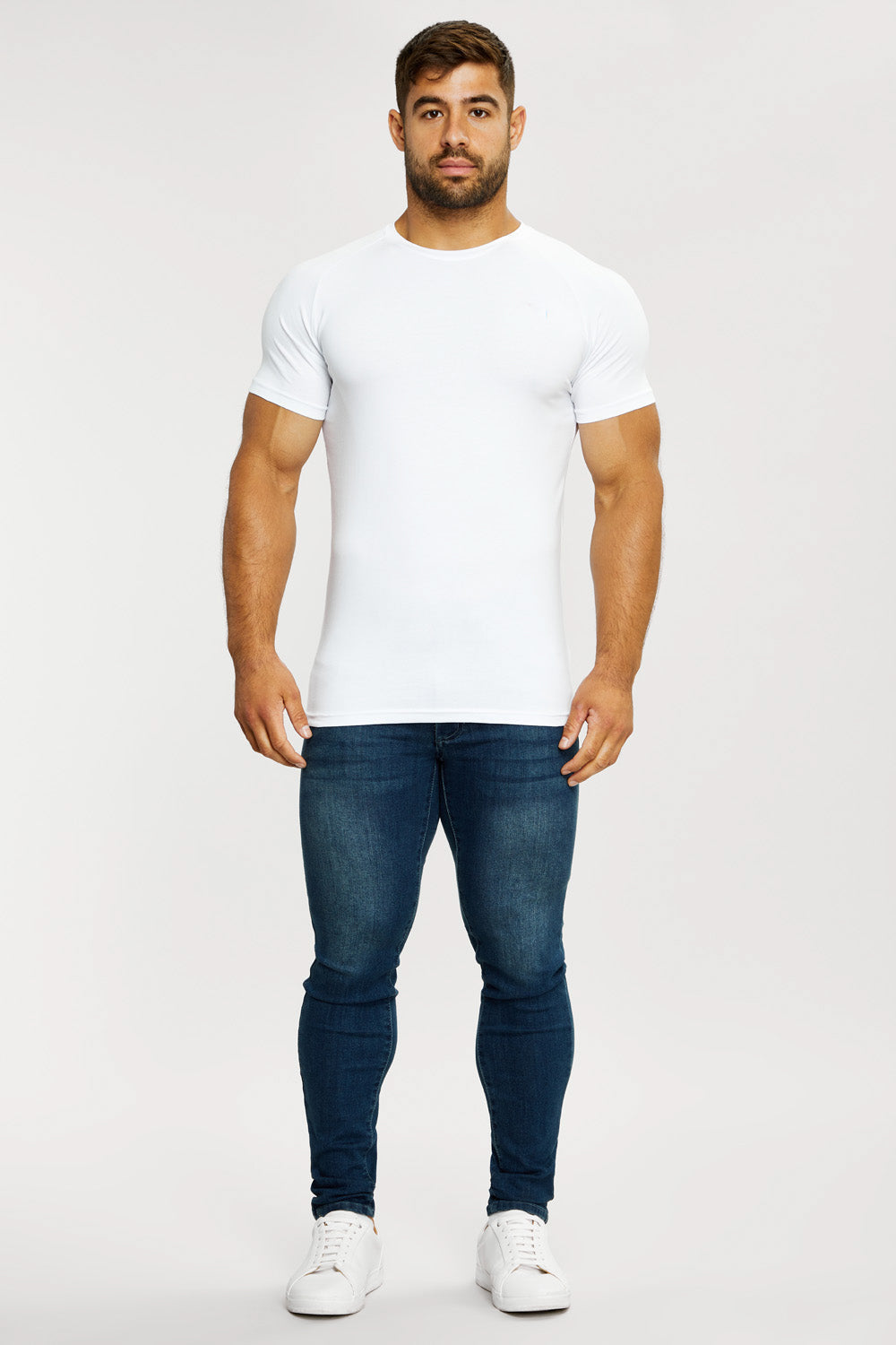 Hercules Muscle Fit T-Shirt White