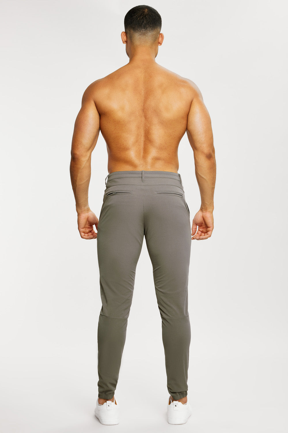 Stretch-Fit Tech Pants Olive