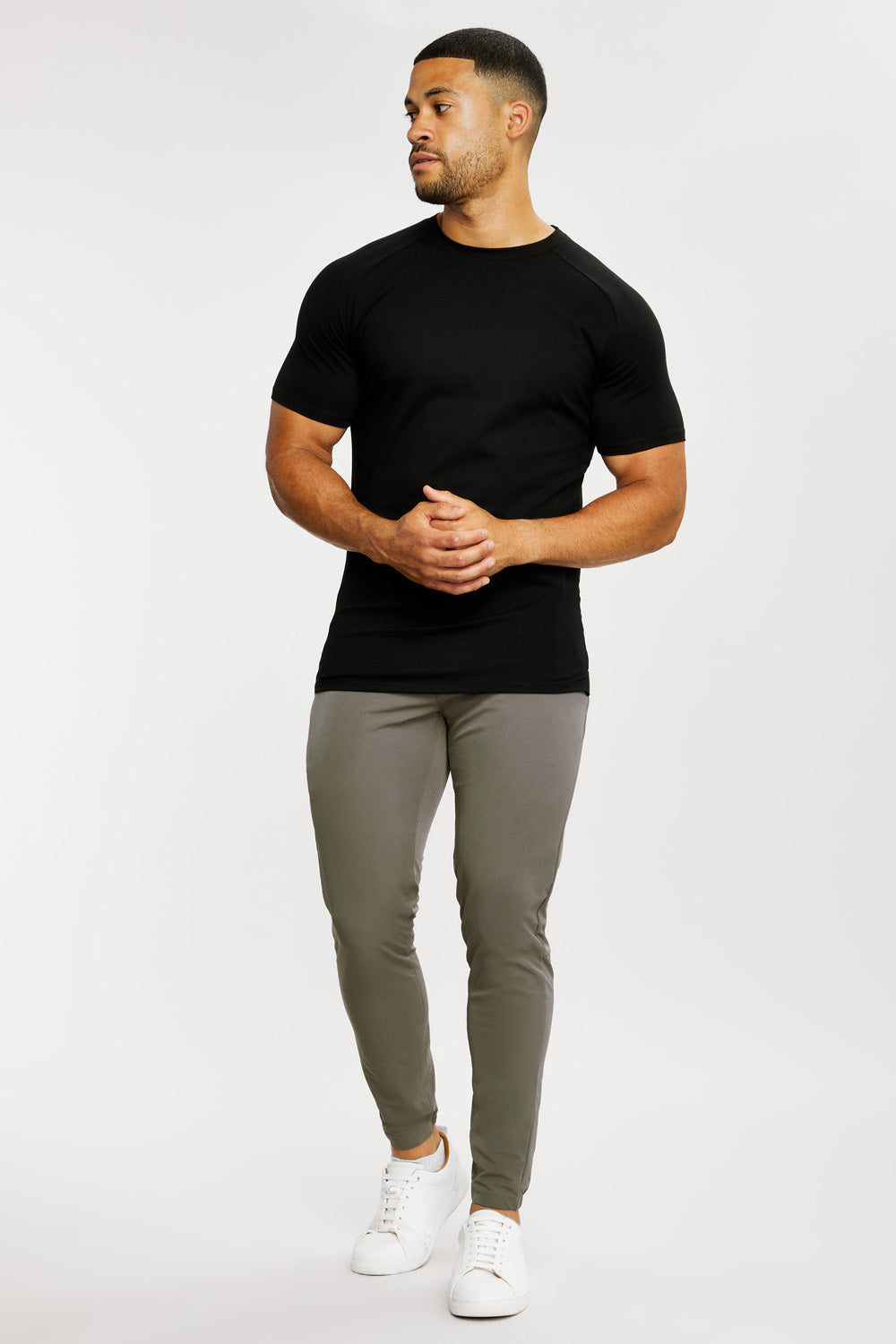 Stretch-Fit Tech Pants Olive