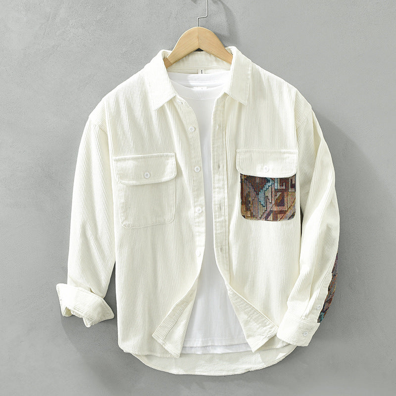 Corduroy Long Sleeve Shirt