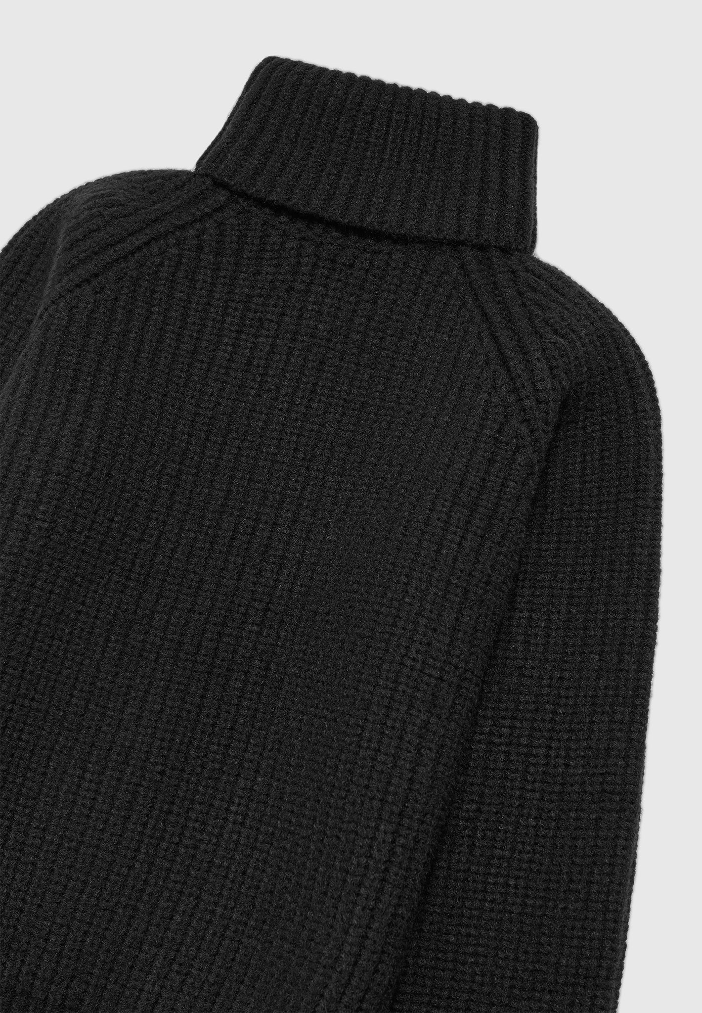 Santoni Turtleneck Jumper Black