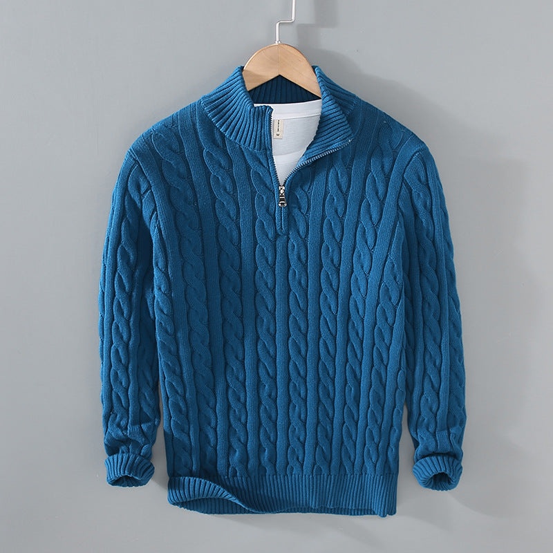 Dante Cable Knit Zip