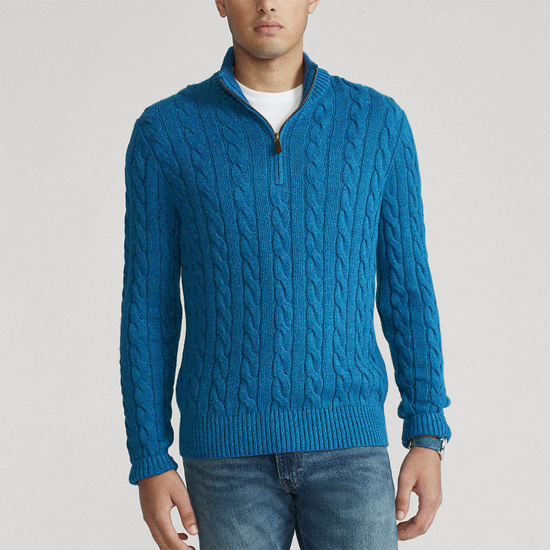 Dante Cable Knit Zip