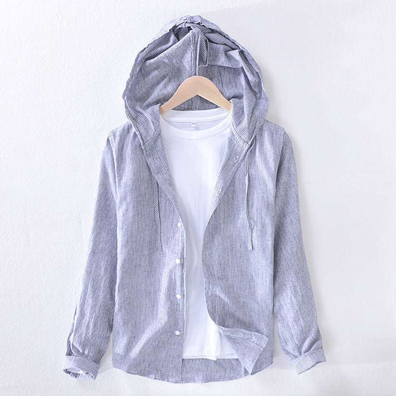 Cambridge Linen Hoodie