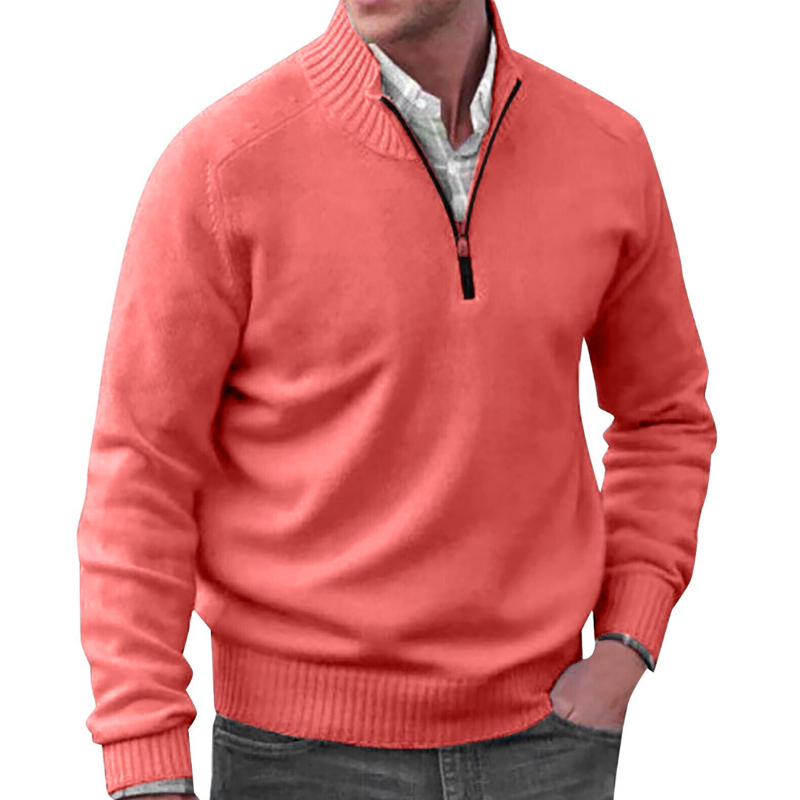 Noah | Elegant zippered sweater