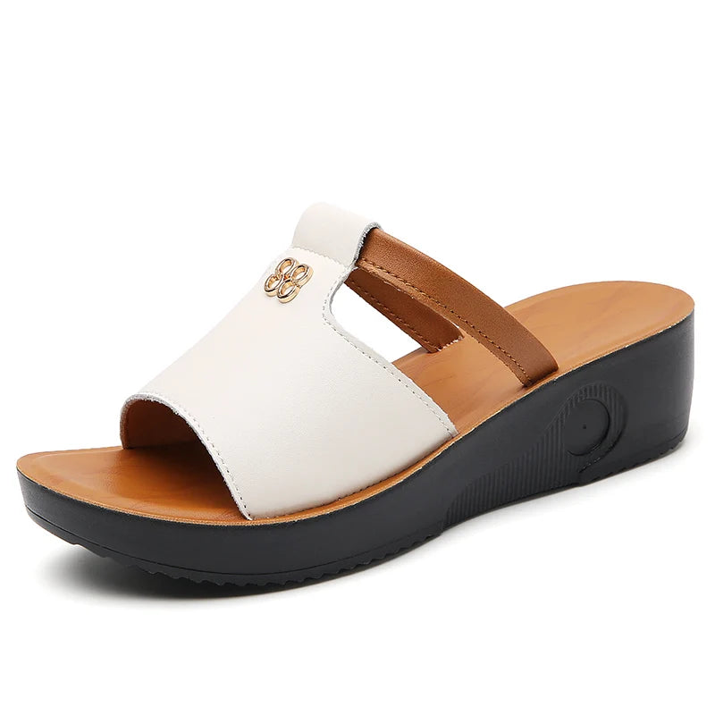 Nicole | Wedge Platform Sandal