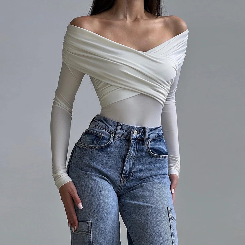 Cory | Off Shoulder Cross-Top