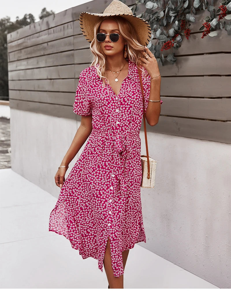 Chic Floral Dress