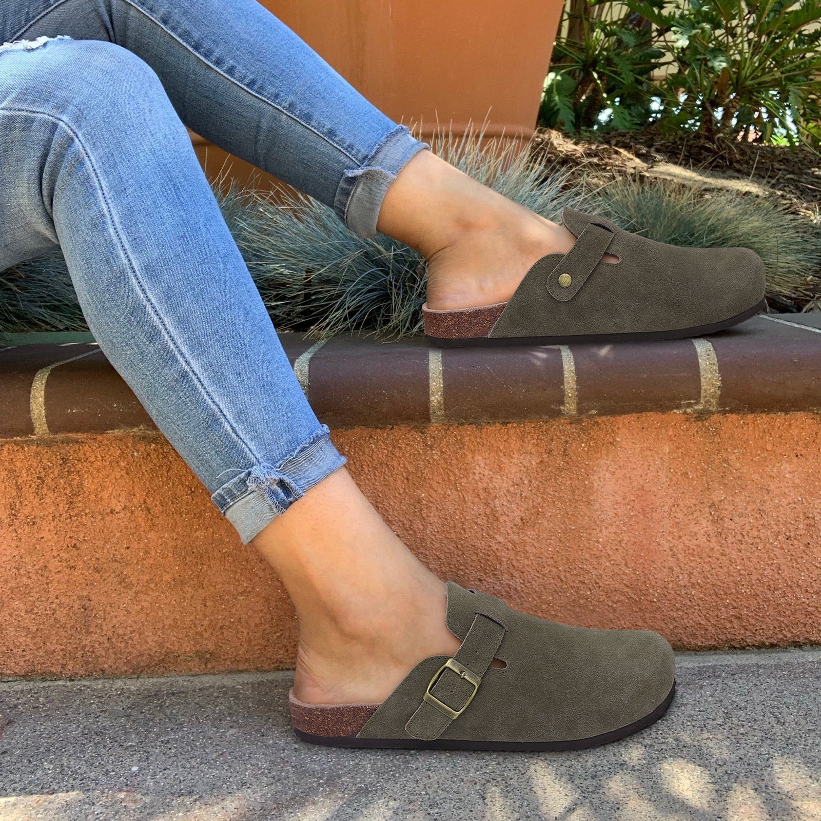 Casual Suede Sandals