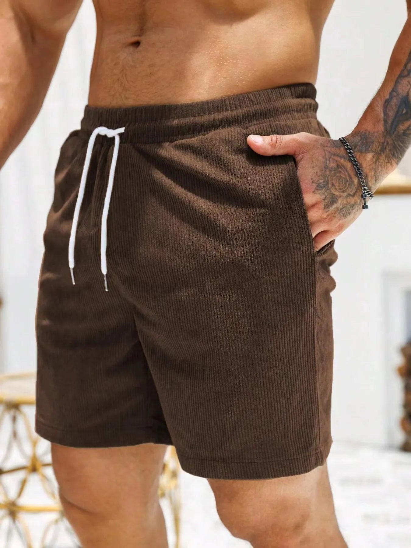 Brock | Corduroy Shorts