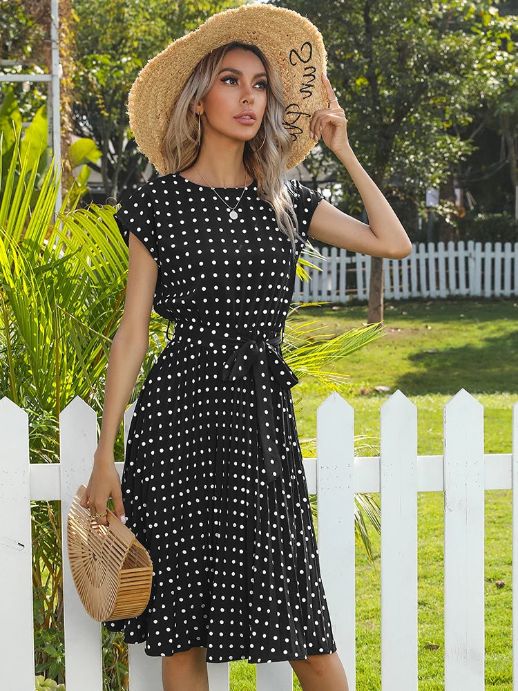 Claire | Polka Dot Dress