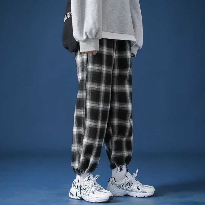 Chekker™ Plaid Joggers