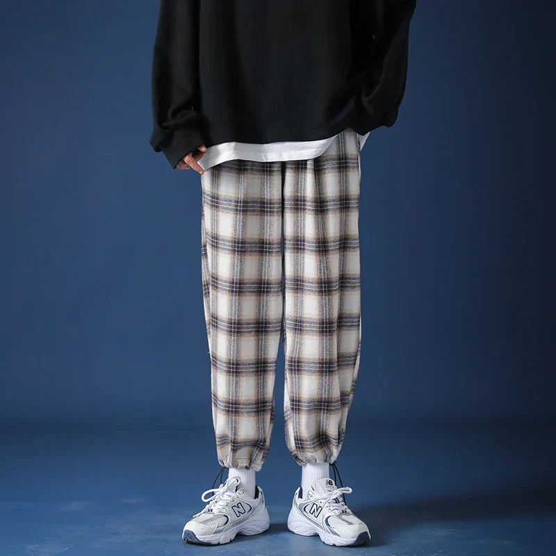 Chekker™ Plaid Joggers