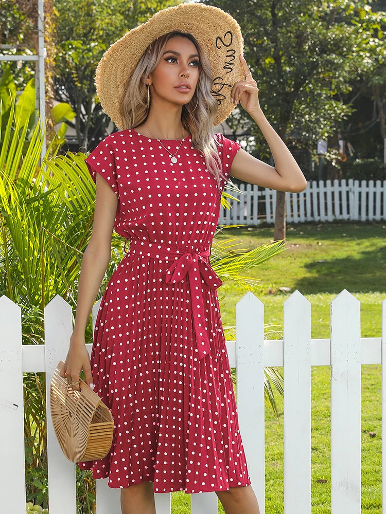 Claire | Polka Dot Dress