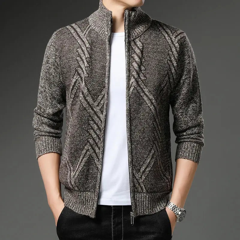 Wool Zipper Jacket