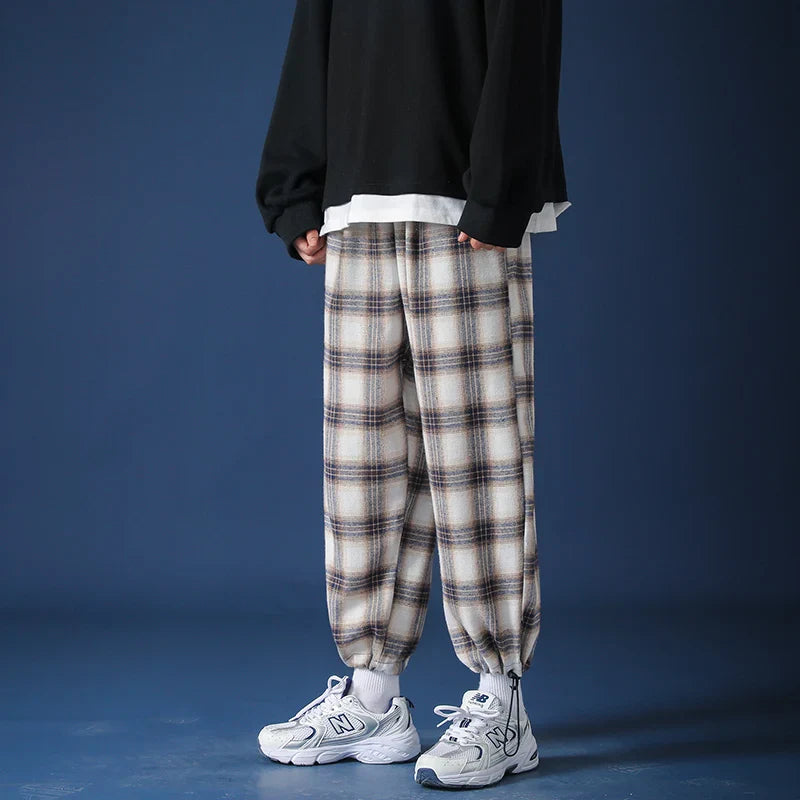 Chekker™ Plaid Joggers