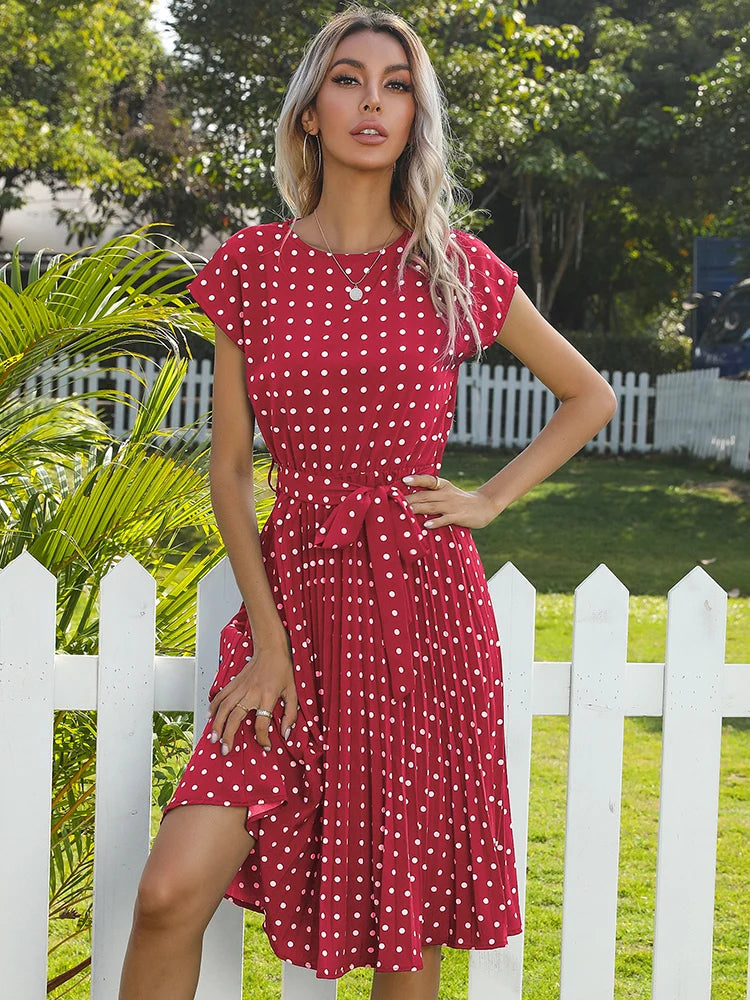 Claire | Polka Dot Dress