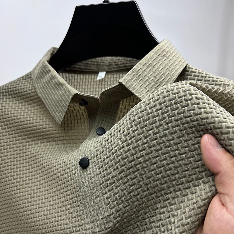 Premium Textured Collared Shirt