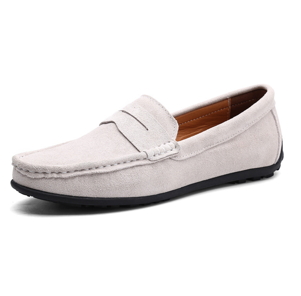 Le Dreux Suede Loafers