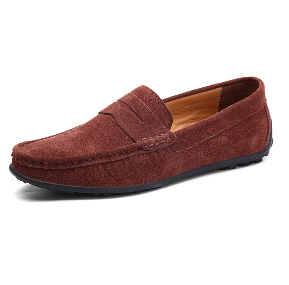 Le Dreux Suede Loafers