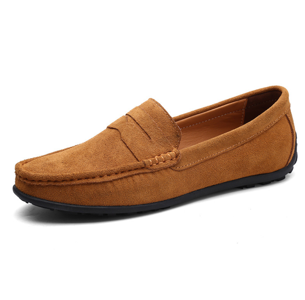 Le Dreux Suede Loafers