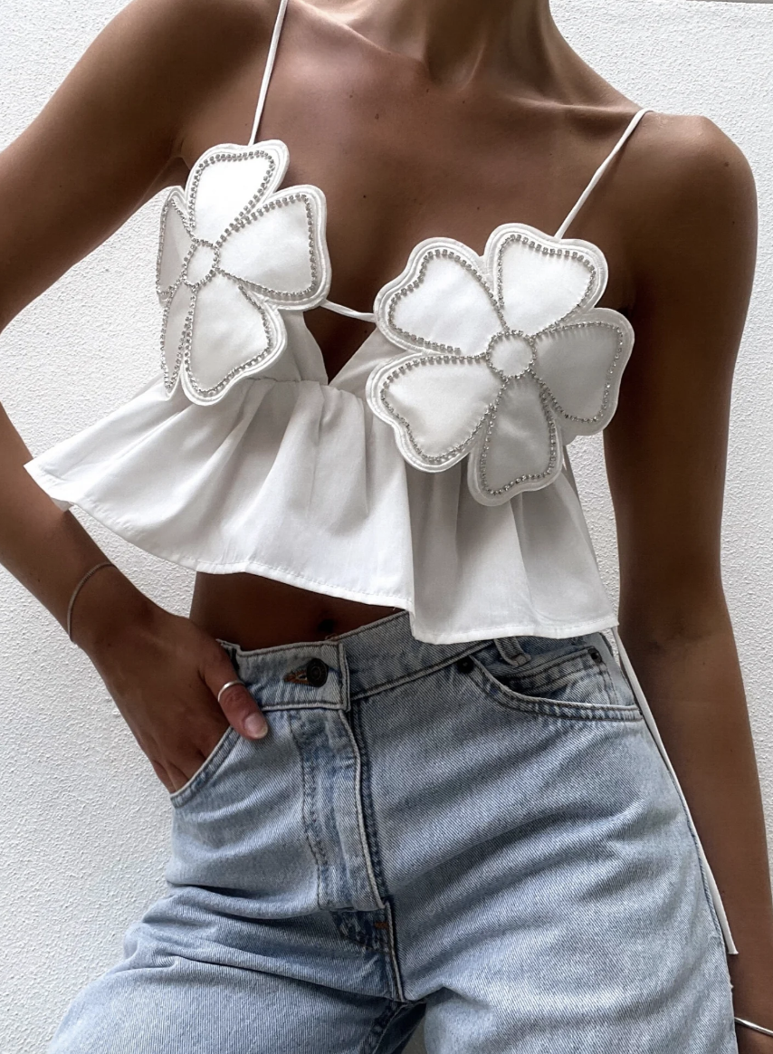 Bella | Flower Top