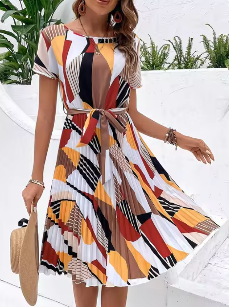 Laura™ Abstract Art Dress