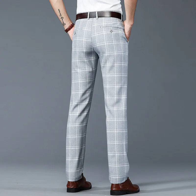 Plaid Dress Pants