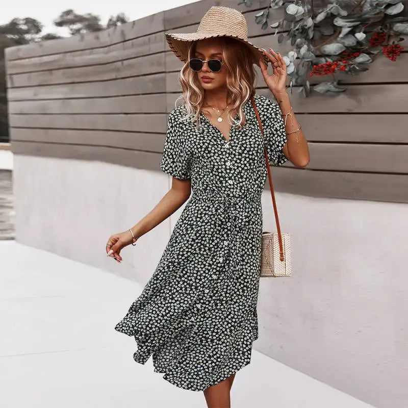 Chic Floral Dress