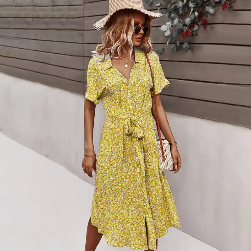 Chic Floral Dress