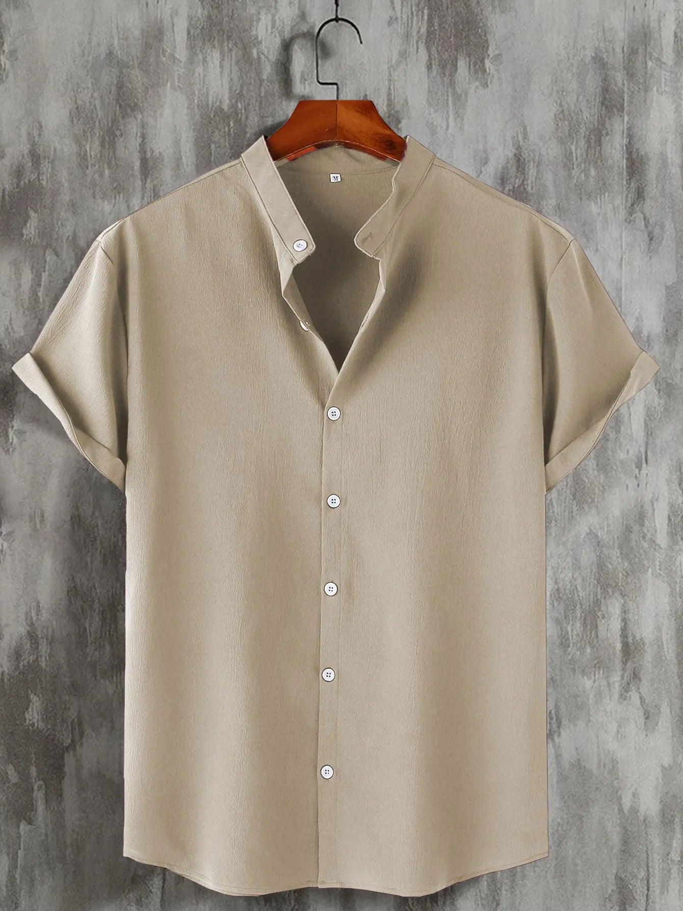 Roy | Short Sleeve Henley Shirt