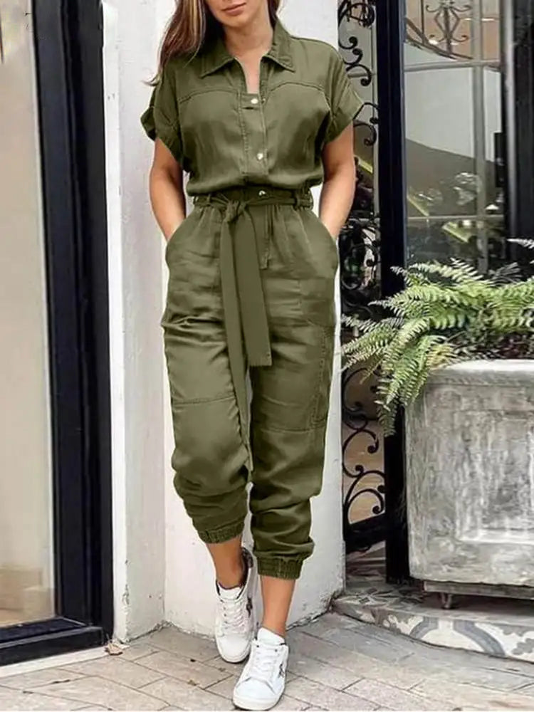 Sonya | Cargo Romper